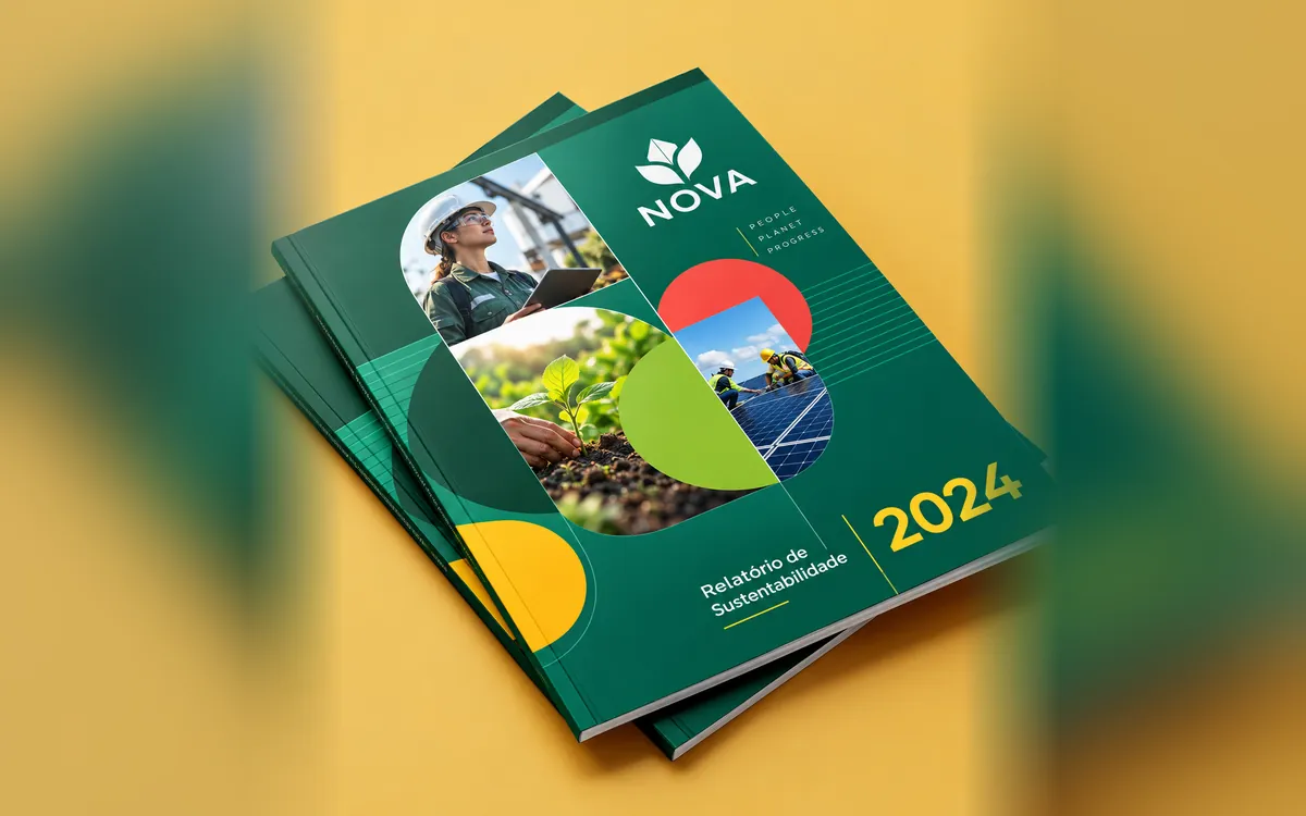 NOVA 2024 sustainability report cover