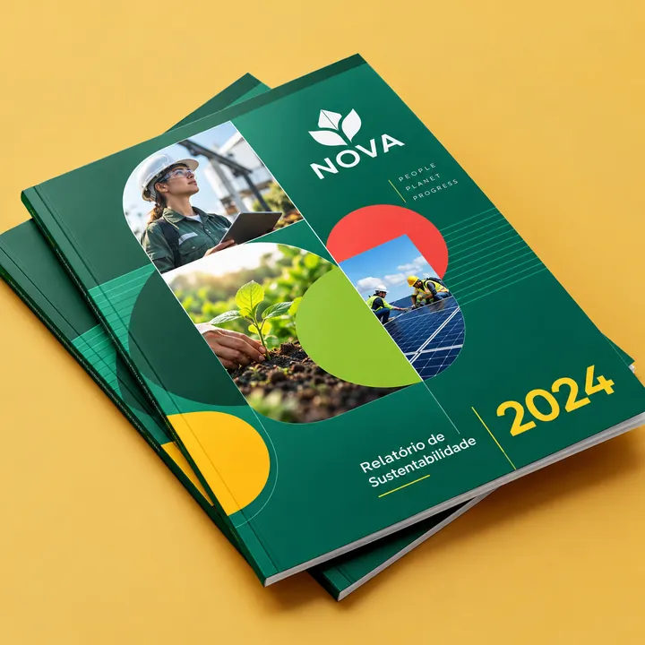 NOVA 2024 sustainability report cover