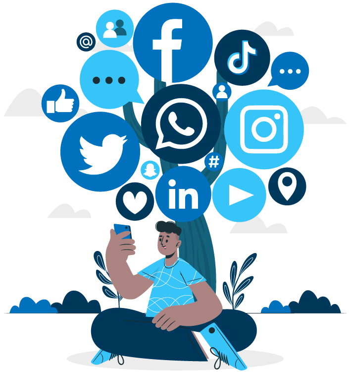 Social media icons